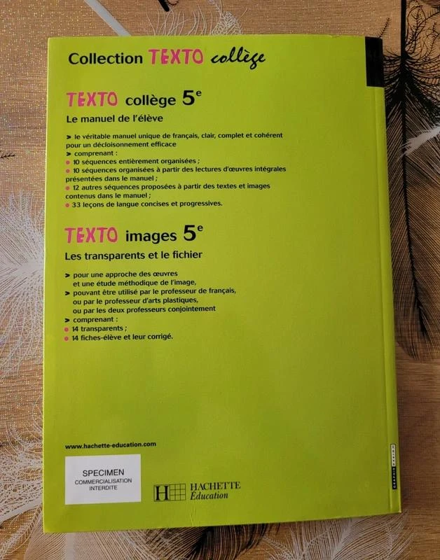 TextoCollège 5e - French - Student Book - Edition 2001 - French in Season – photo 9